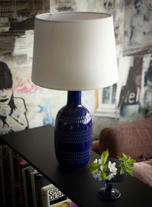 Bordlampe koboltblå