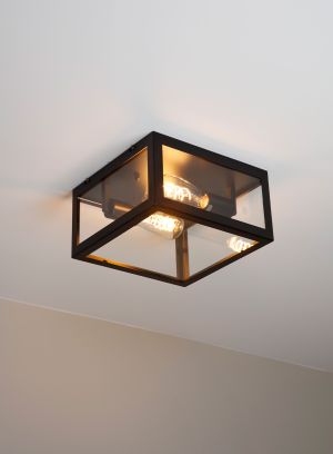 Dovre taklampe plafond - sort fra MS Belysning