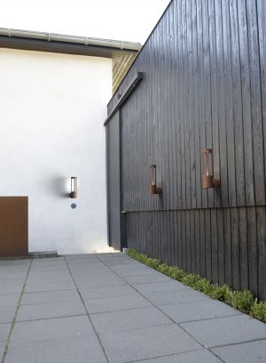 Helix vegglampe utelampe Nordlux - vegglampe garasje og fasade