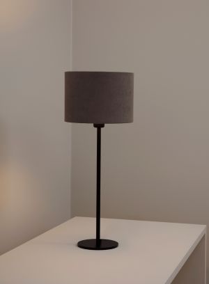 Saga stakelampe bord - matt sort