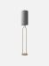 Bottle gulvlampe H172 - sand