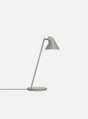 NJP mini bordlampe - lys grå, Louis Poulsen. Produktfoto