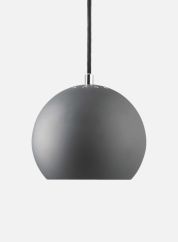 Ball taklampe - matt mørk grå fra Frandsen 