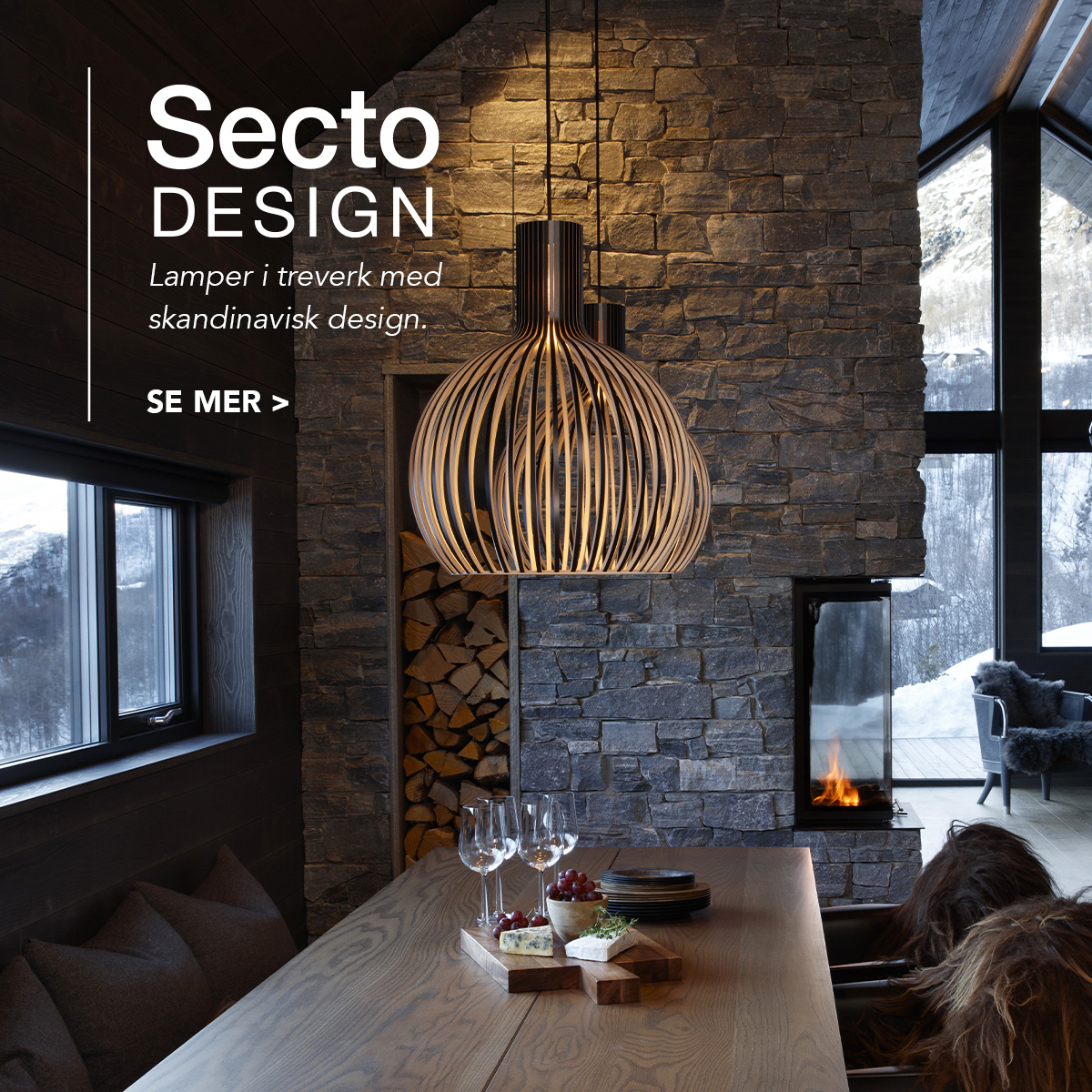 Bli kjent med designlamper fra Secto Design - håndverk og bærekraft