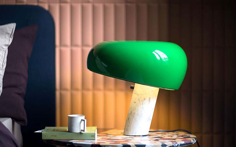 Flos Snoopy bordlampe i grønn