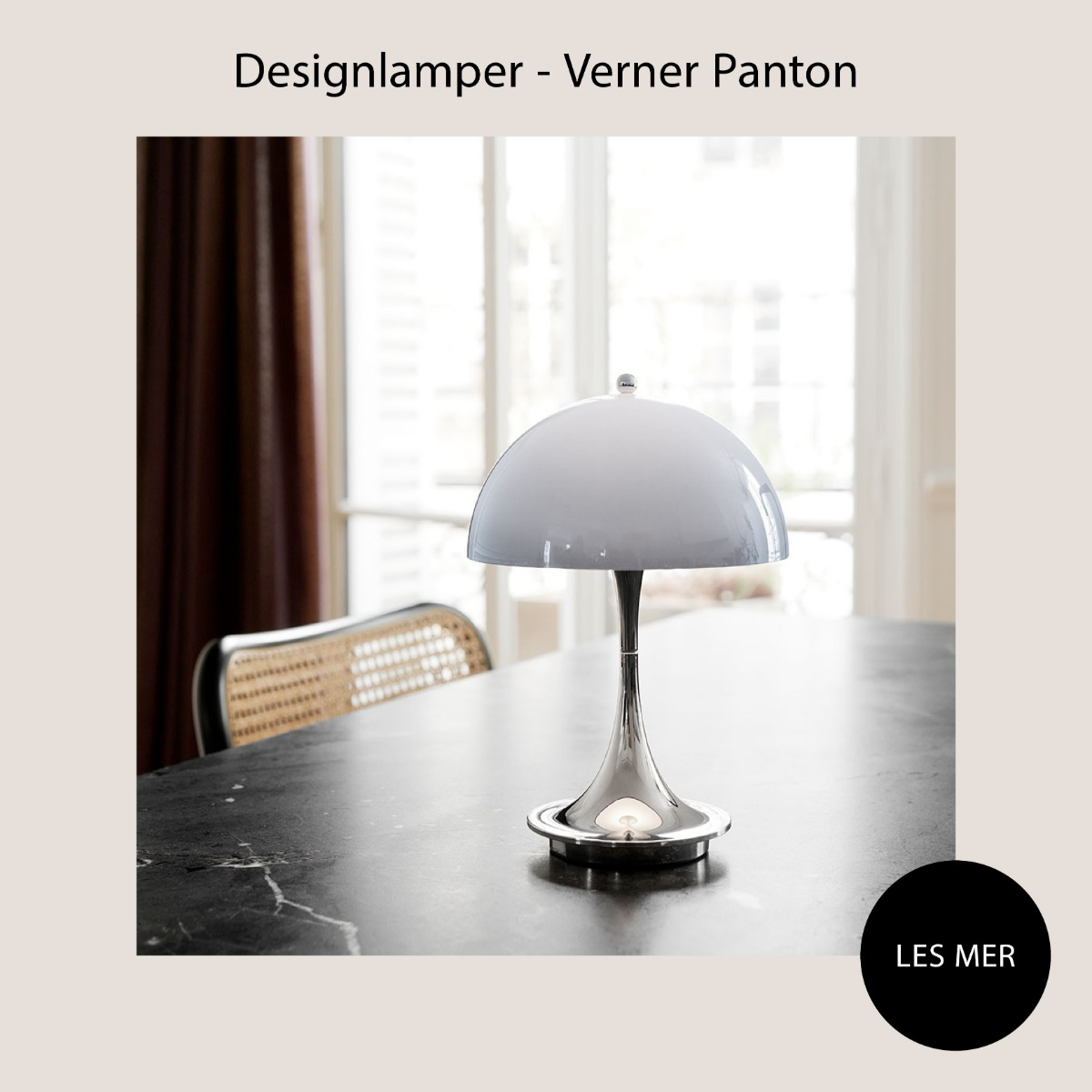 Designlamper fra Verner Panton - Panthella og Flowerpot - se mer