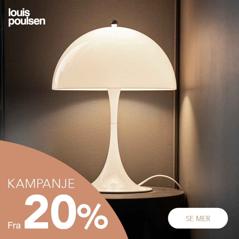 Kampanje på lamper fra Louis Poulsen - fra 20%