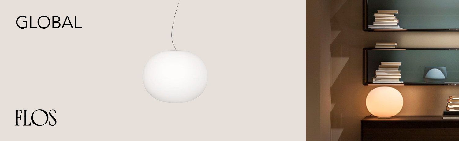 Glo-ball lamper fra Flos. Utforsk under. 