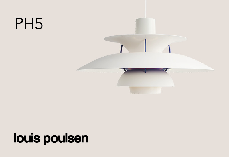 PH 5 taklampe fra Louis Poulsen